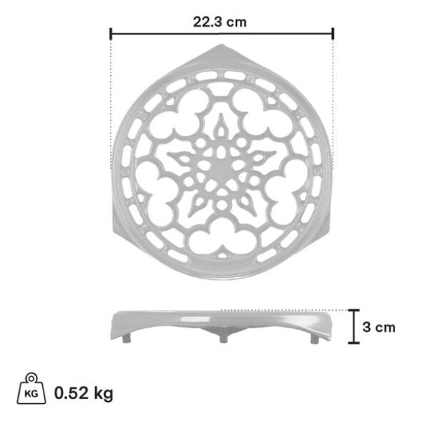 Lót nồi gang Le Creuset 22cm