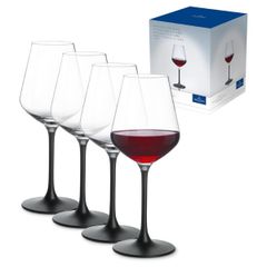  Set 4 Ly pha lê Villeroy & Boch Rock 410ml 