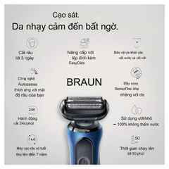  Máy cạo râu Braun Series 6 6020S 
