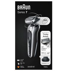 【Kiều Quốc Việt】Braun Series 7 Máy Cạo Râu Braun Series 7 7120s, Màu Space Grey | Think Tech