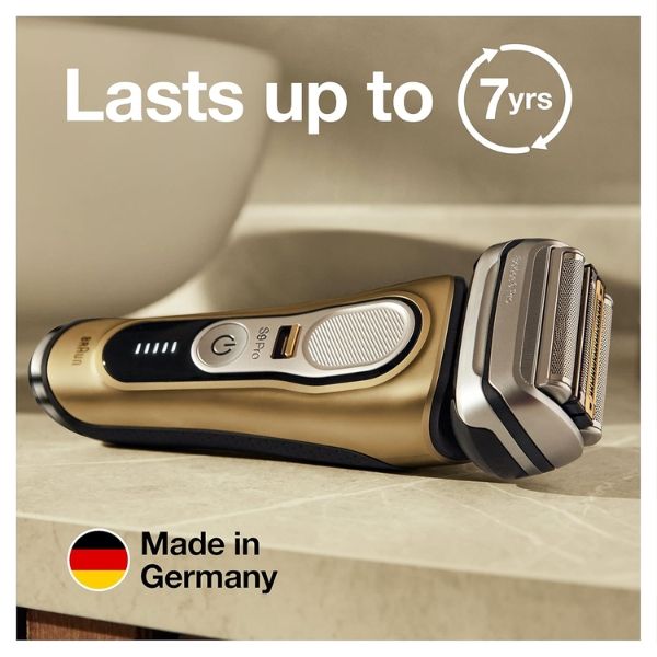 Máy cạo râu Braun Series 9 Pro 9419s Made in Germany bản đồng giới hạn