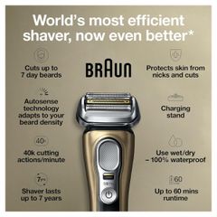  Máy cạo râu Braun Series 9 Pro 9419s Made in Germany bản đồng giới hạn 