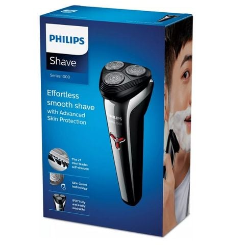Máy cạo râu Philips S1301/02 khô và ướt - Bản quốc tế
