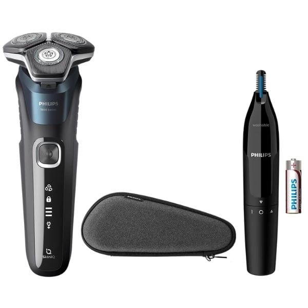 Máy cạo râu Philips S5889/11 Series 5000 kèm tỉa lông mũi - Hà Lan