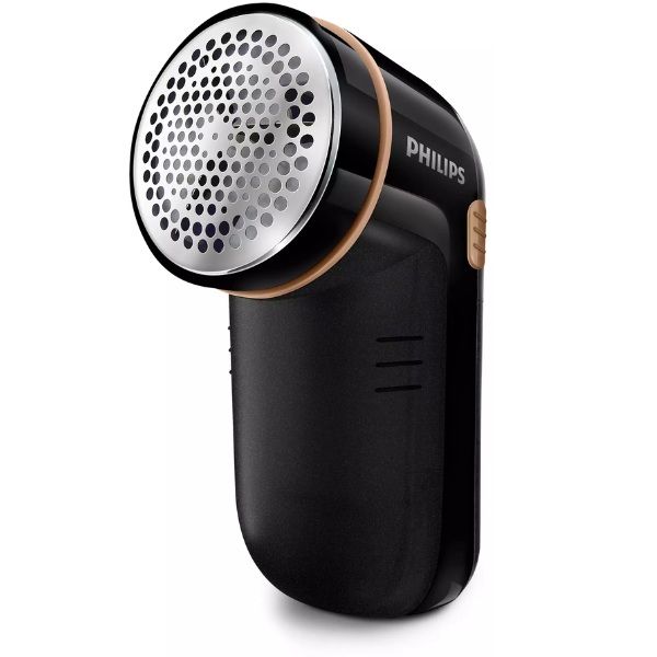 Máy cắt lông xù Philips GC026 có 2 màu: xanh/ đen 3 lưỡi dao kép