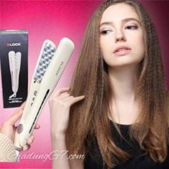  Máy dập phồng tóc 2Lock chân vuông 