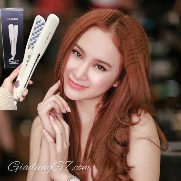 Máy dập phồng tóc 2Lock - 2 in 1 Kéo Duỗi Cao Cấp, 5 Mức Nhiệt