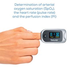  Máy đo nồng độ oxy và nhịp tim Beurer PO40 