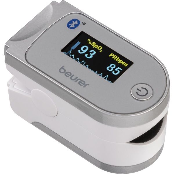 Máy đo nồng độ oxy và nhịp tim Beurer PO60 kết nối bluetooth