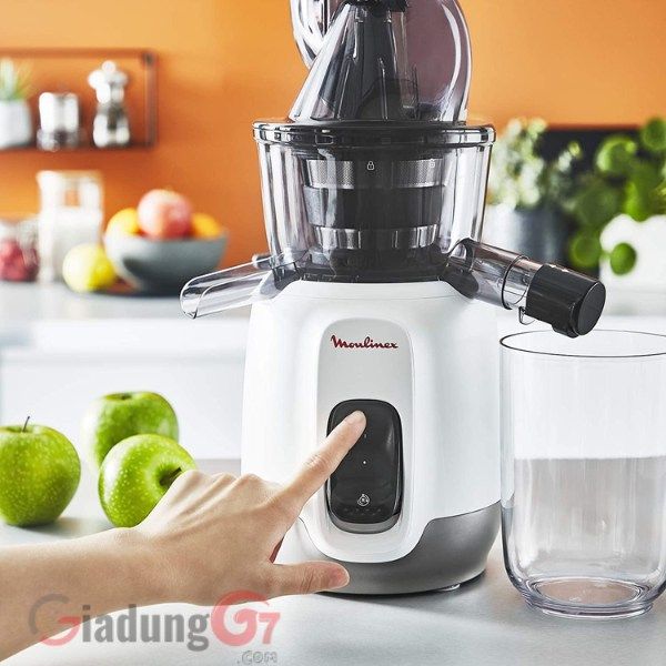 Máy ép chậm Moulinex ZU600110 với 2 bộ lọc, 600 ml, Tự động