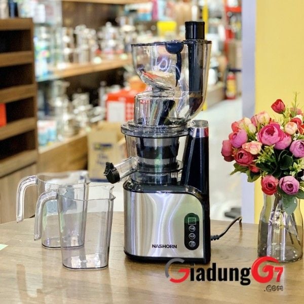 Máy ép chậm Nashorn SJ200 Vận hành tiện lợi và êm ái