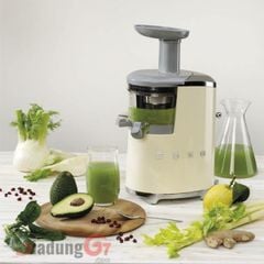  Máy ép chậm Smeg SJF01 (màu đỏ, kem, đen, xanh) 