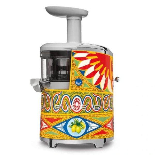 Máy ép chậm Smeg SJF01DGUK Họa tiết Dolce & Gabbana