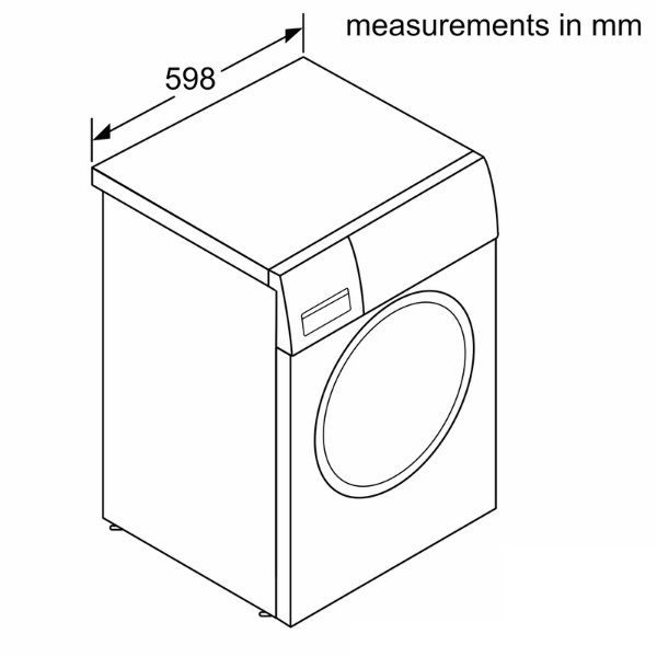 Máy giặt Bosch WAW28480SG seria 8 9kg