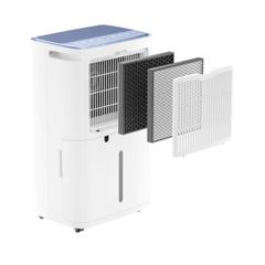  Máy hút ẩm Kosmen KM-30N 30 lít/ngày kèm lọc không khí HEPA 