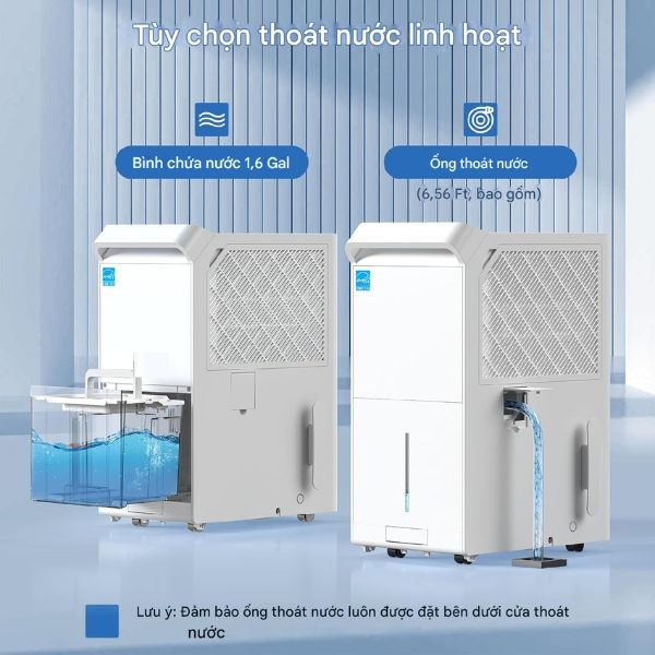 Máy hút ẩm Lumias LMD-50L 50L/ngày, 70-120m2