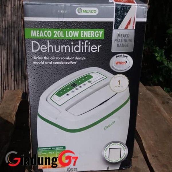 Máy hút ẩm Meaco Platinum 20L kiêm lọc khí HEPA