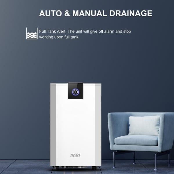 Máy hút ẩm Steiger STG 855BW 55 lít/ngày