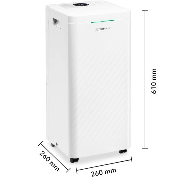 Máy hút ẩm Trotec TTK64 24 lít HEPA kèm lọc không khí