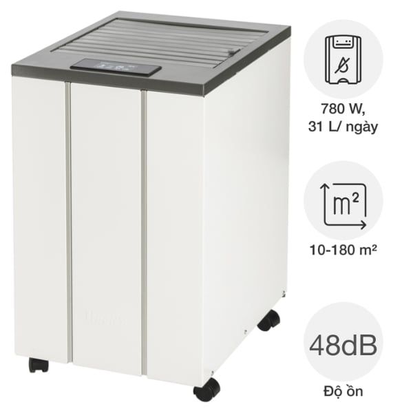 Máy hút ẩm Wood’s LD48Pro+ 180m2