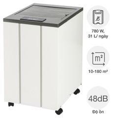  Máy hút ẩm Wood’s LD48Pro+ 180m2 