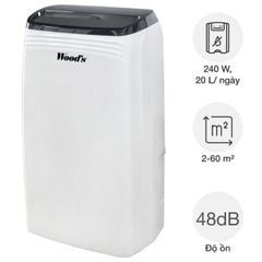  Máy hút ẩm Wood’s MDK21 - Thụy Điển 20 lít/ngày 