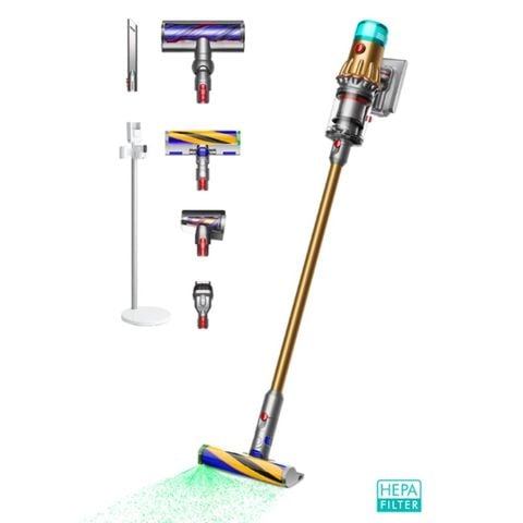 Máy hút bụi Dyson V12 Detect Slim Absolute kèm dock sạc - Bản Hàn / Bản Nhật SV46 ABL EX)