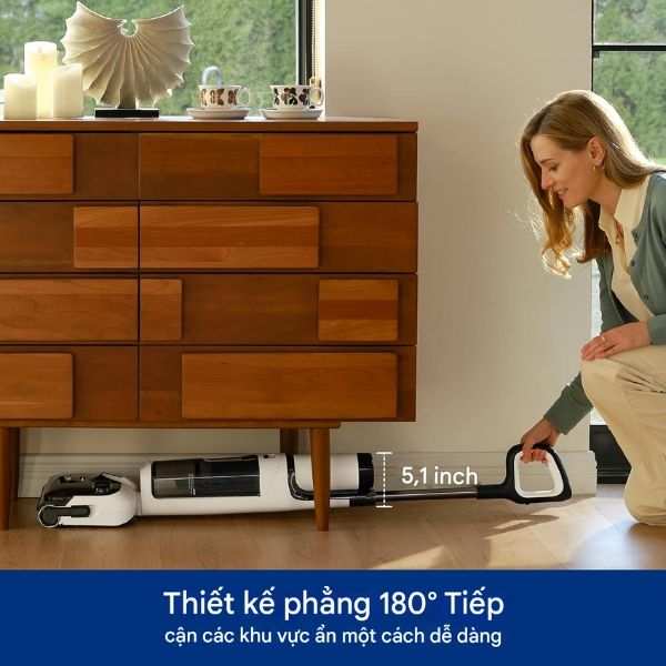 Máy hút bụi lau nhà Tineco Floor One Stretch S6 không dây