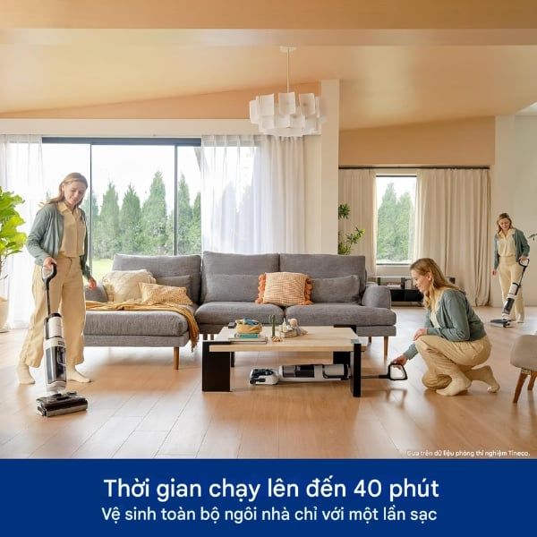 Máy hút bụi lau nhà Tineco Floor One Stretch S6 không dây