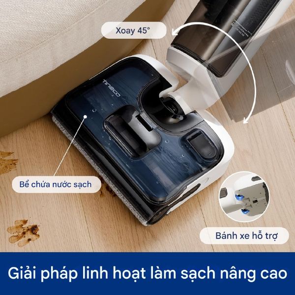 Máy hút bụi lau nhà Tineco Floor One Stretch S6 không dây