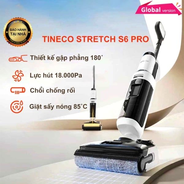 Máy hút bụi lau nhà Tineco S6 Stretch Pro