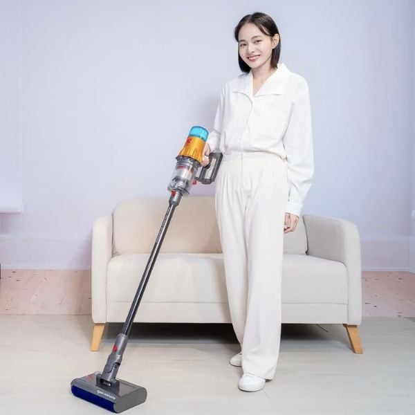 Máy hút bụi lau sàn Dyson V12 Detect Slim Nautik 6 đầu hút
