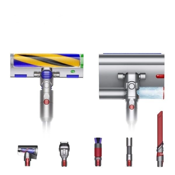 Máy hút bụi lau sàn Dyson V12 Detect Slim Nautik 6 đầu hút