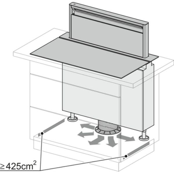 Hướng dẫn lắp đặt Máy hút mùi âm bàn Miele DAD 4940