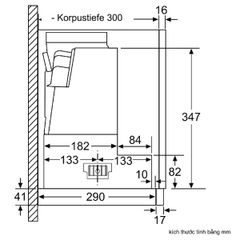  Máy hút mùi âm tủ Bosch DFR067A52 Series 4 
