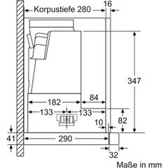  Máy hút mùi Bosch DFS067J50 Serie 8 