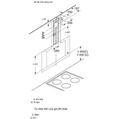  Máy hút mùi Bosch DWK97JM60 Serie 6 | Made in Germany 