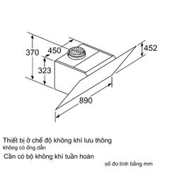  Máy hút mùi Bosch DWK97JM60 Serie 6 | Made in Germany 