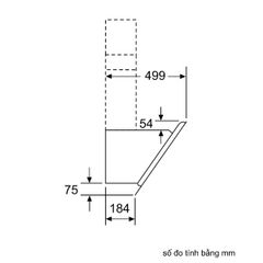  Máy hút mùi Bosch DWK97JM60 Serie 6 | Made in Germany 