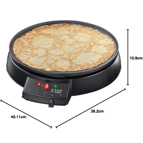 Máy làm bánh Crepe Russell Hobbs 20920 30cm 1000W màu đen