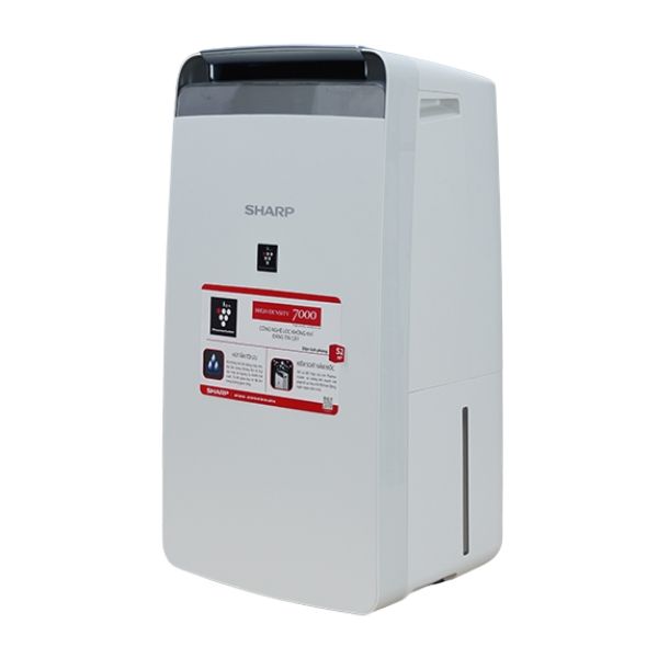 Máy lọc không khí kiêm hút ẩm Sharp DW J20FV-W (52m²/20lít)