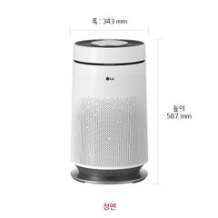  Máy lọc không khí LG AS183DWFC PuriCare 360˚ Plus - bản Hàn 59.4m2 (model 2024) 1 tầng 