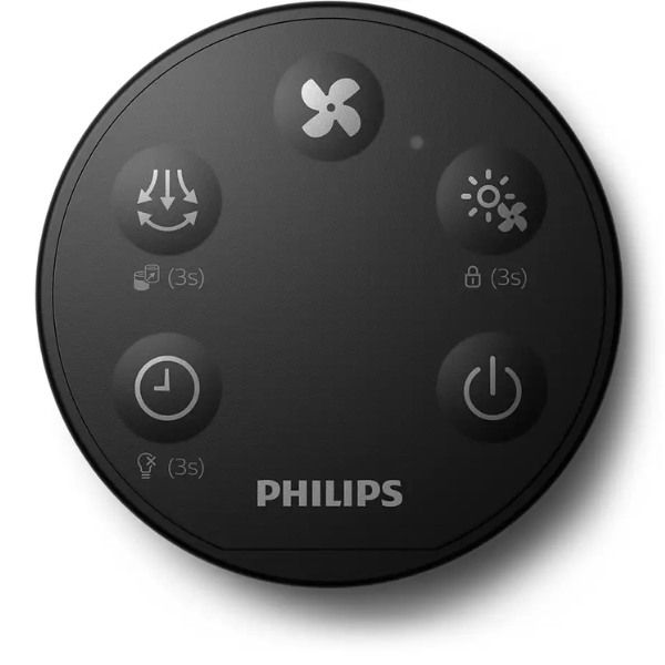 Tấm điều khiển của Máy lọc không khí kết hợp quạt, máy sưởi Philips AMF220 - 3 trong 1