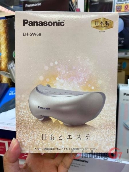 Máy massage mắt Panasonic EH-SW68 cấp ẩm, 3 chế độ, 3 mức nhiệt