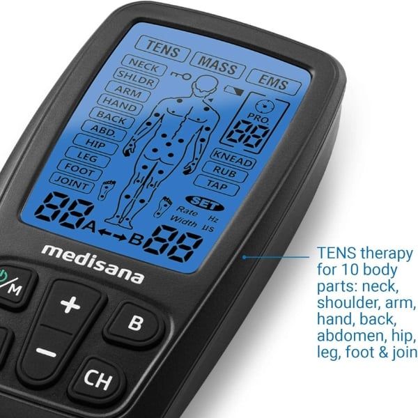 Máy massage xung điện Medisana 88348 TT205 - Pin sạc