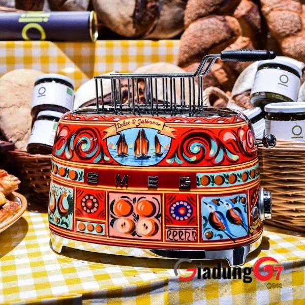 Máy nướng bánh mì Smeg D&G TSF01DGUK Sicily is my Love | Giadungg7.com