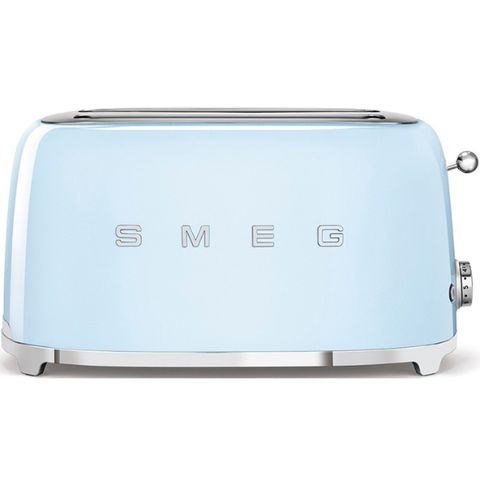 Máy nướng bánh mì Smeg TSF02PGEU màu xanh 2 khe