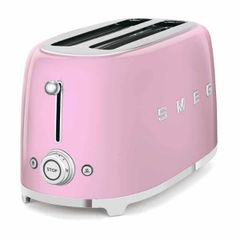  Máy nướng bánh mì Smeg TSF02PKEU màu hồng 2 khe 