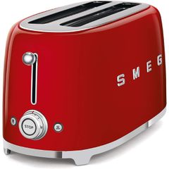  Máy nướng bánh mì Smeg TSF02RDEU màu đỏ 2 khe 
