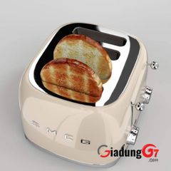  Máy nướng bánh mì Smeg TSF03CREU màu kem 